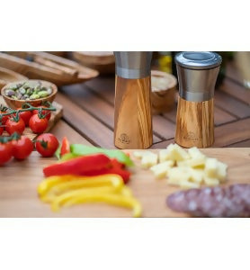 Moulin à sel Premium en olivier Moulins à sel / Salières Bérard France