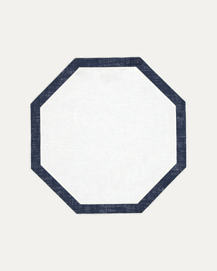 Set de table Douro Bleu et Blanc réversible Sets de table Mariaida Home