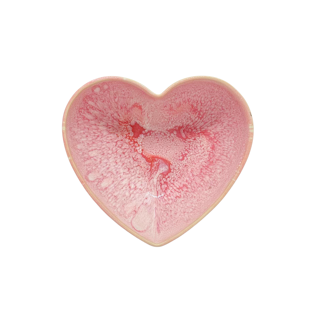 Bol coeur rose Camélia