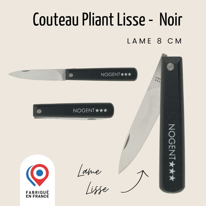 Couteau Pliant Pocket – Lame Lisse 8cm | Classic Bois