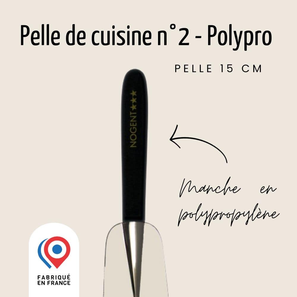 Grande Pelle de cuisine - 15 cm - Polypro | Pratik Cuillères et spatules Nogent 3 Etoiles