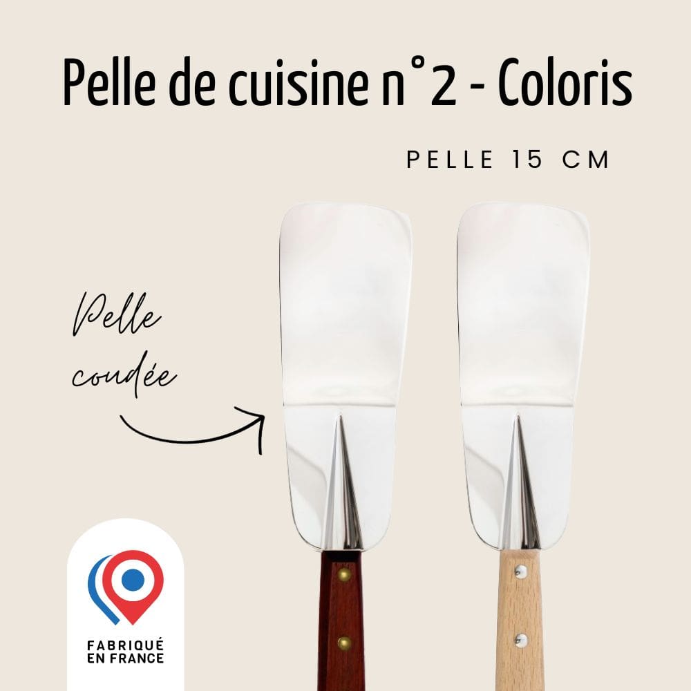 Grande Pelle de cuisine - 15 cm - Bois | Pratik