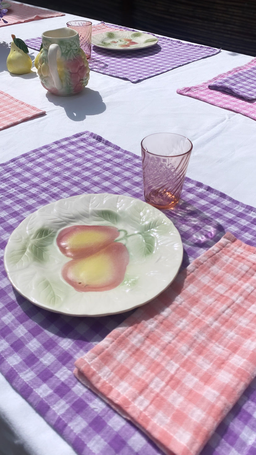 X2 Vichy Glycine Placemat
