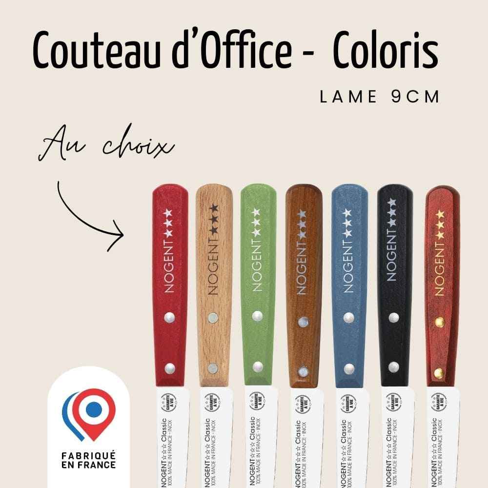 Couteau d'Office - Lame Lisse 9 cm | Nogent Iconic