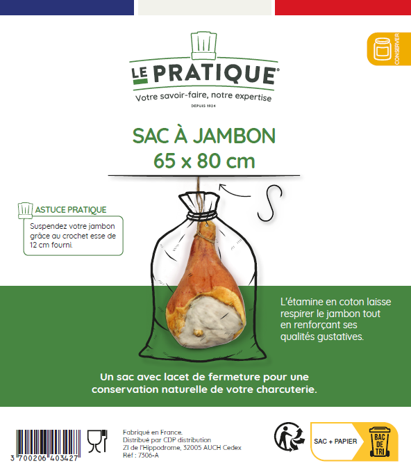 Ham bag with hook - The Practical