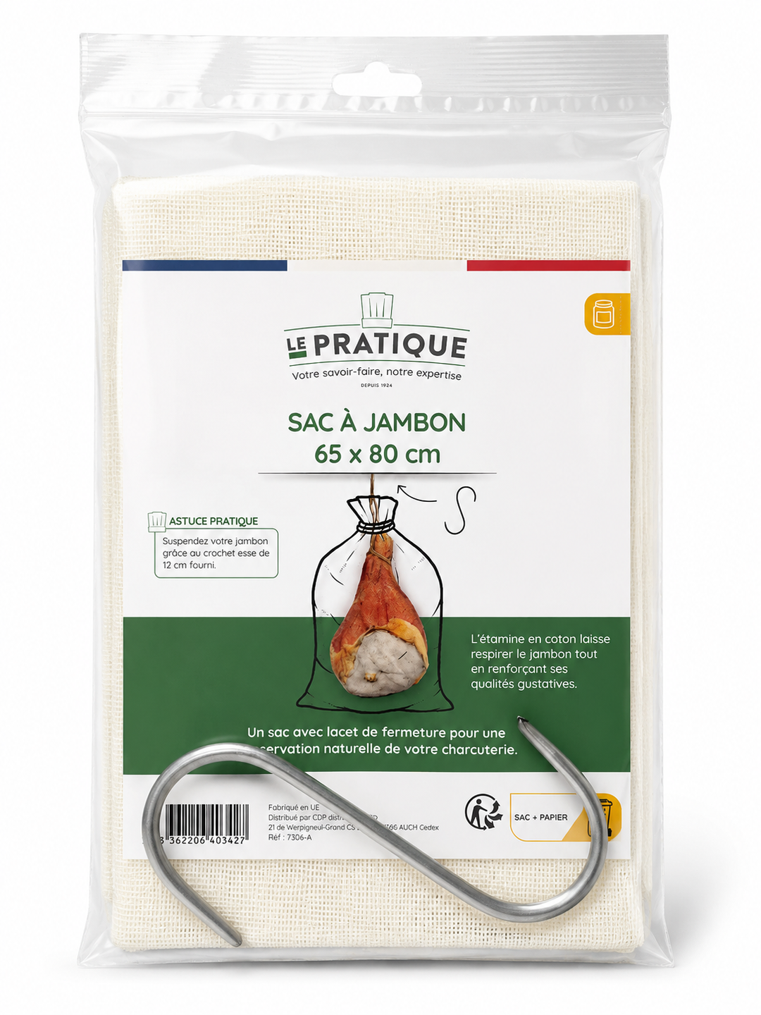 Ham bag with hook - The Practical