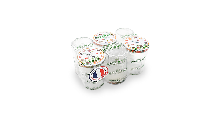 Pots de confiture 385 ml pack de 6 - Le Pratique