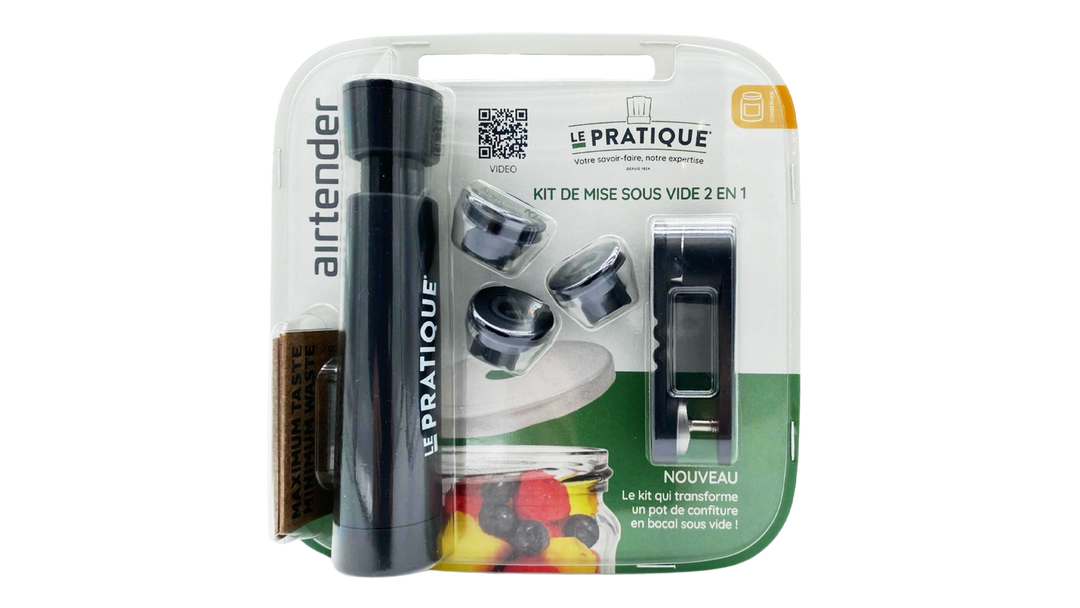 2-in-1 Vacuum Sealing Kit - The Practical X Airtender