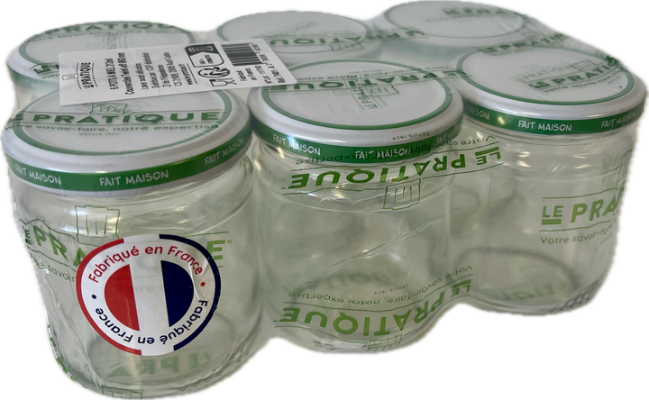 Pots à miel 212 ml pack de 6 - Le Pratique