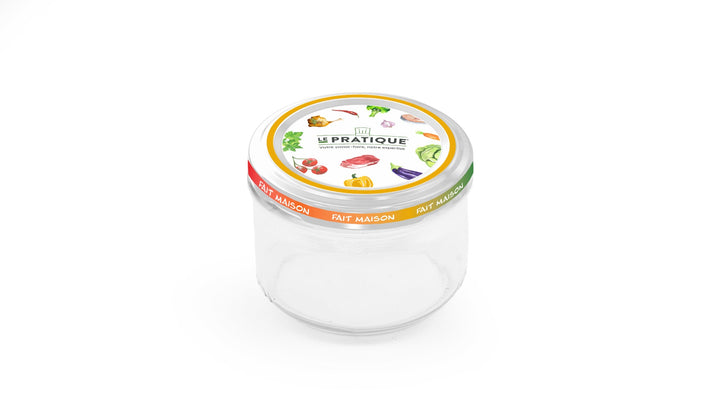 Sterilizable Twist-off Jars 200 mL Ø 82 mm pack of 6 - Le Pratique