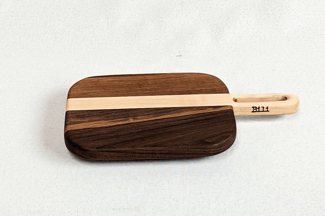 Planche à découper BILI – planche compact en bois massif artisanal made in France