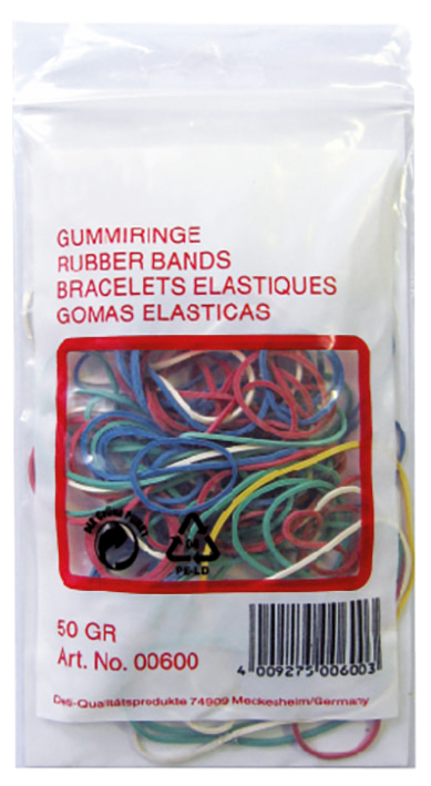 Elastiques bracelets coloris assortis