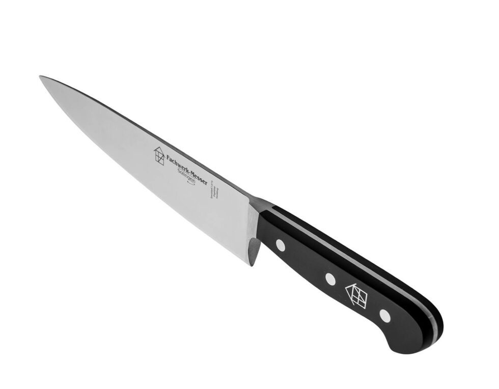 FACHWERK couteau de chef Elite, lame 21cm, manche noir