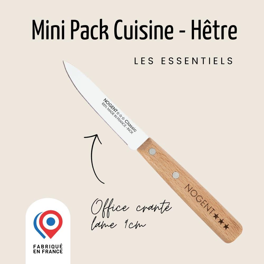 Mini Pack Cuisine - Hêtre | Éplucheur offert