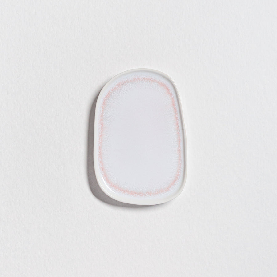 Pink Stoneware Tray | Pink Small Tray | Egg Back Home