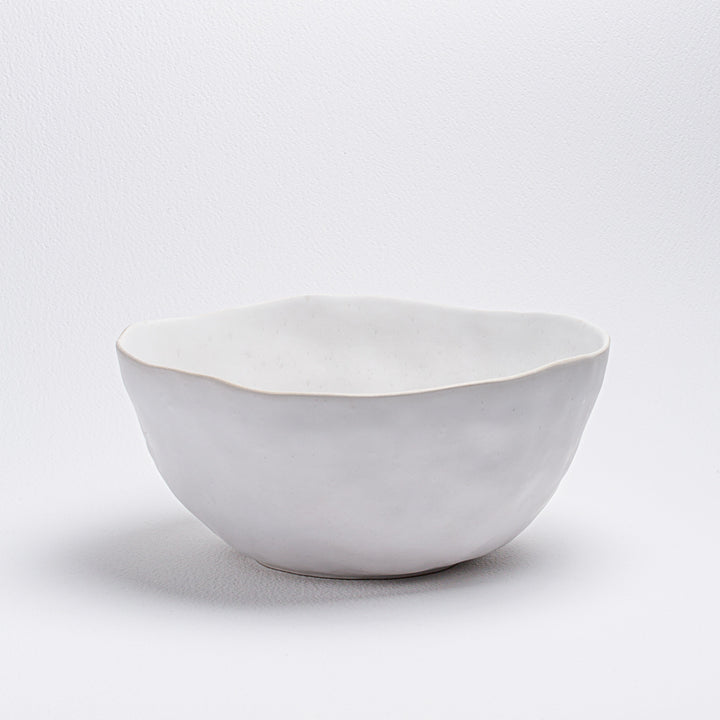 White Ceramic Bowl | White Serving Bowl | Egg back home