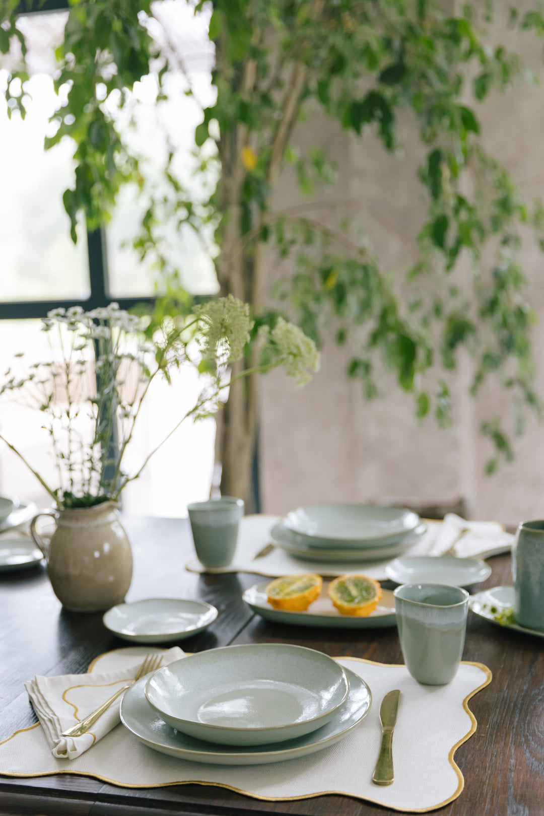 Assiette à soupe Troia - 22cm