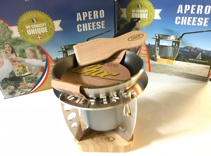 Original Apéro Cheese: the individual portable raclette service