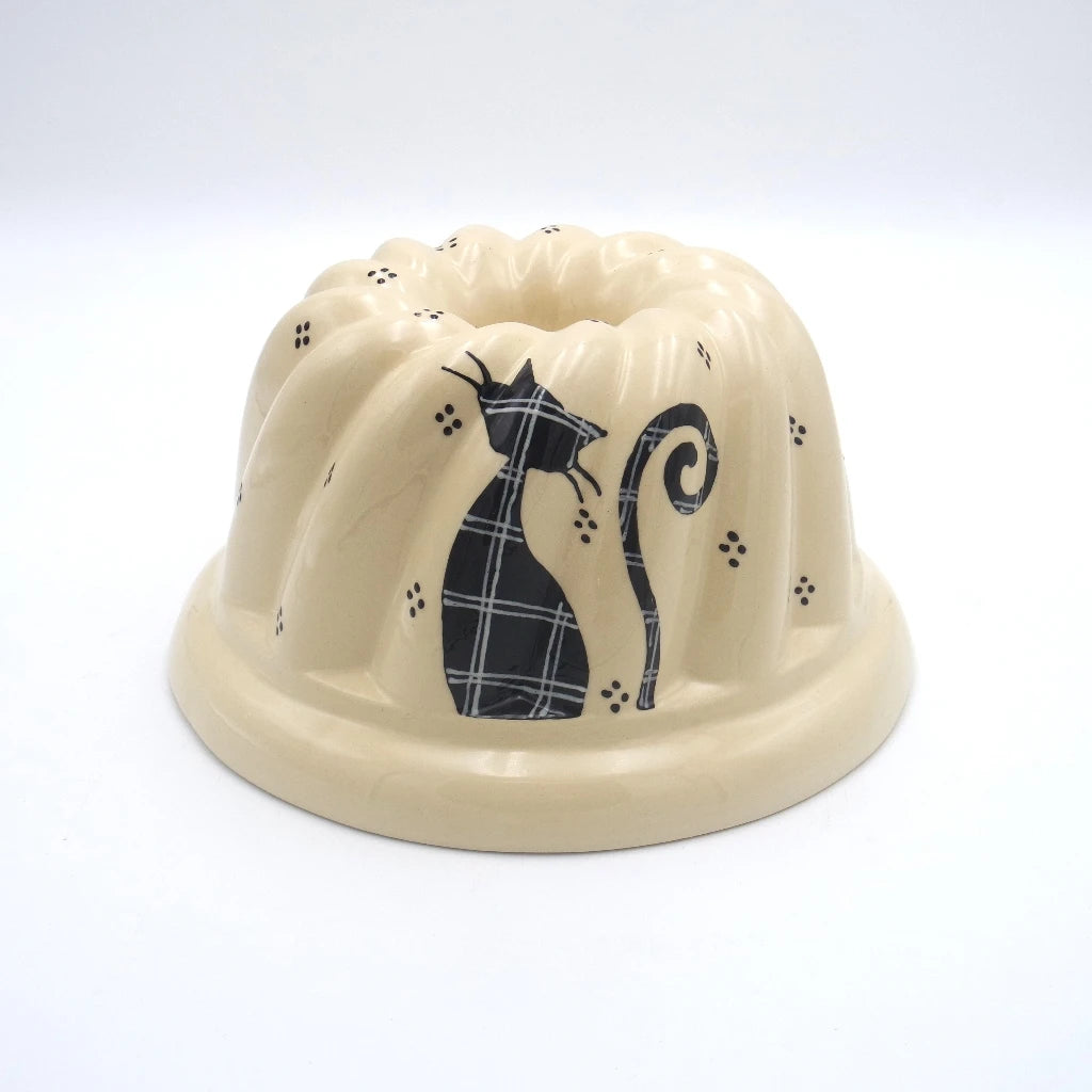 Kougelhopf chat noir Moules à Kougelhopf Poterie Beck