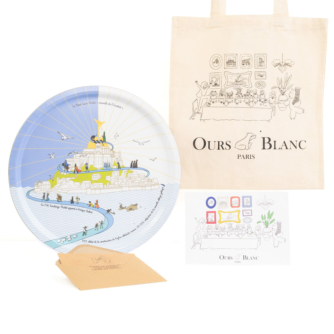 Plateau Le Mont Saint-Michel - Ø 37 cm