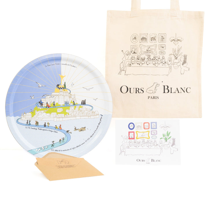 Plateau Le Mont Saint-Michel - Ø 37 cm