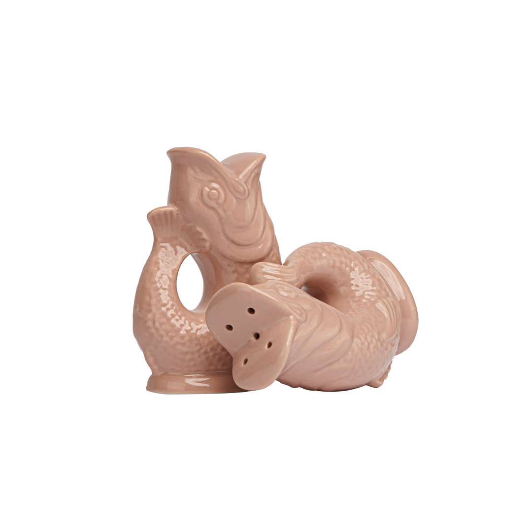 Gluggle Jug Salt and Pepper Shakers | Light Grey