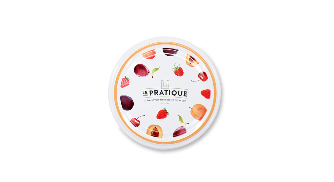 Sachet de 6 couvercles pour pots de confiture Ø82 - Le Pratique