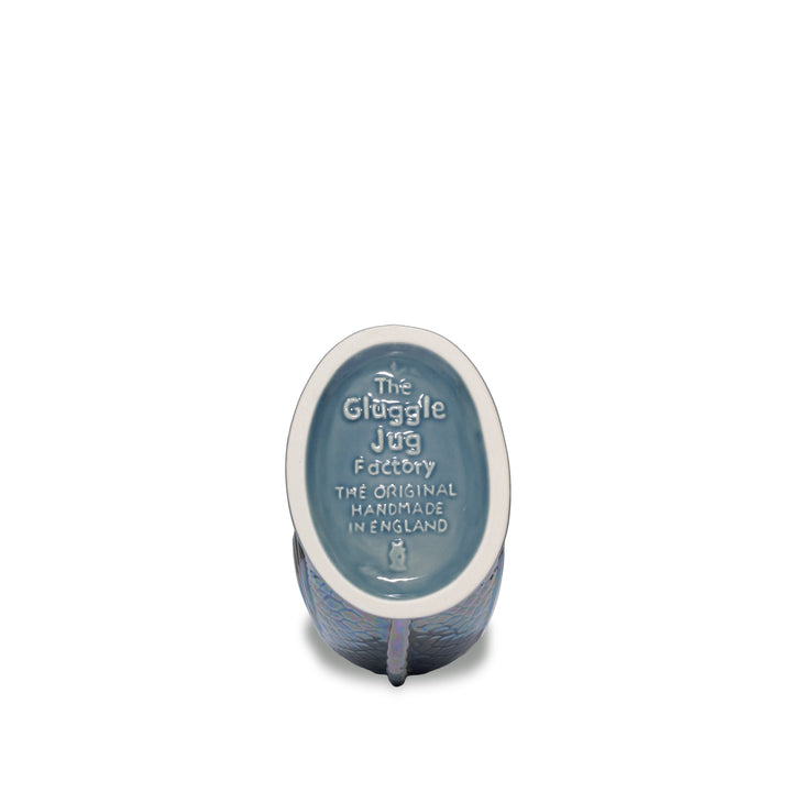 Authentic Fish Gluggle Jug | Gluggle jug | Iridescent dark grey