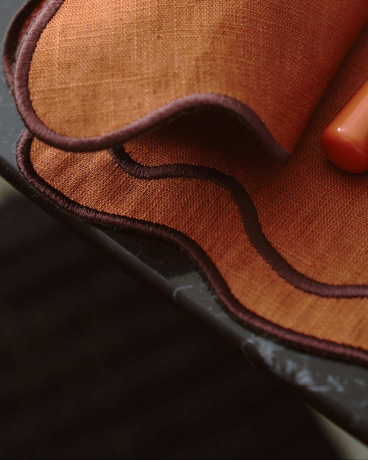 Set de table Beja, Terracota sur Terracota