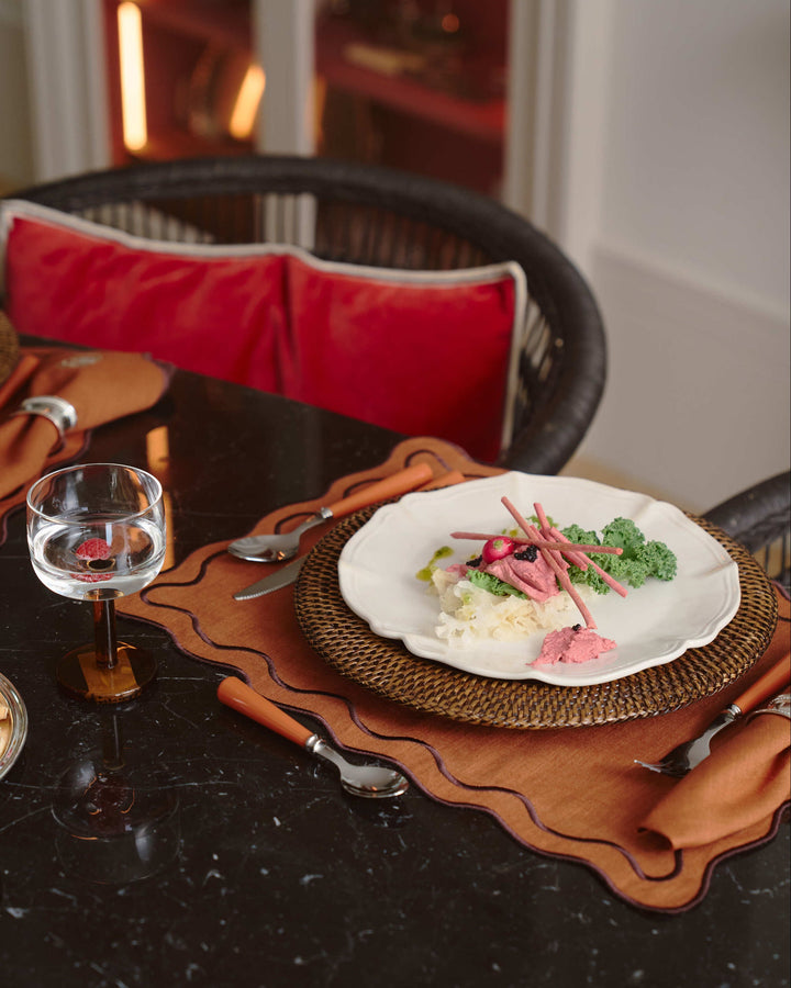 Set de table Beja, Terracota sur Terracota