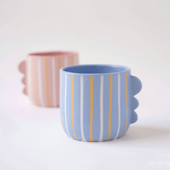 Mug "Blue Striped Dino"