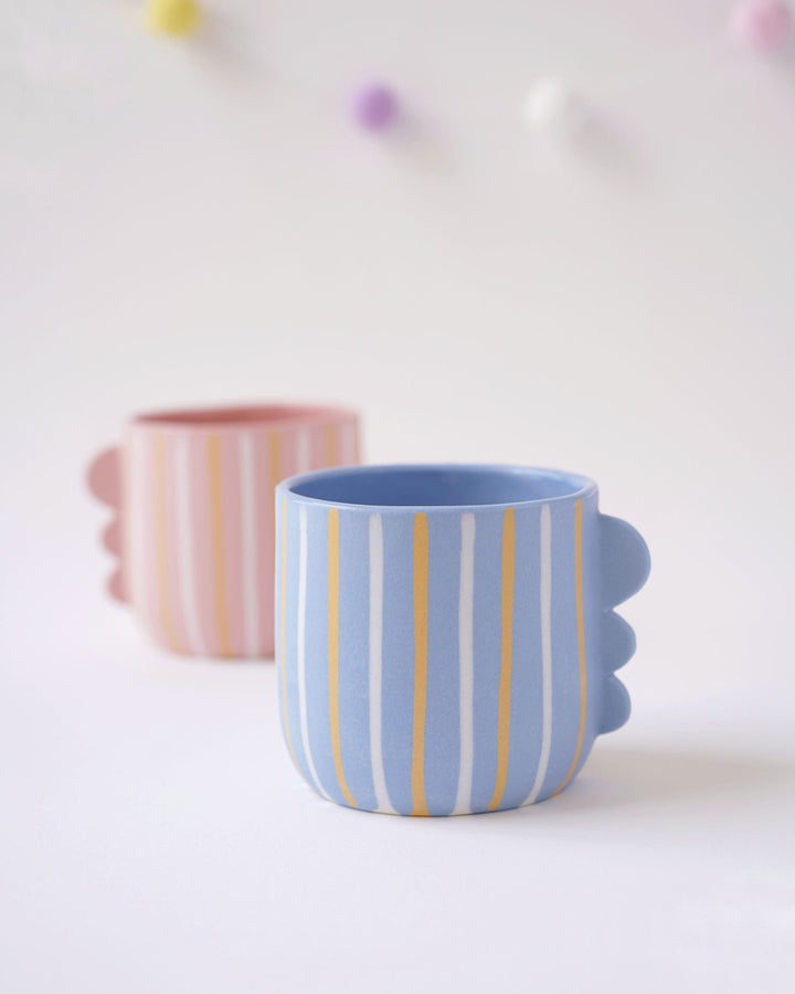 Mug "Blue Striped Dino"