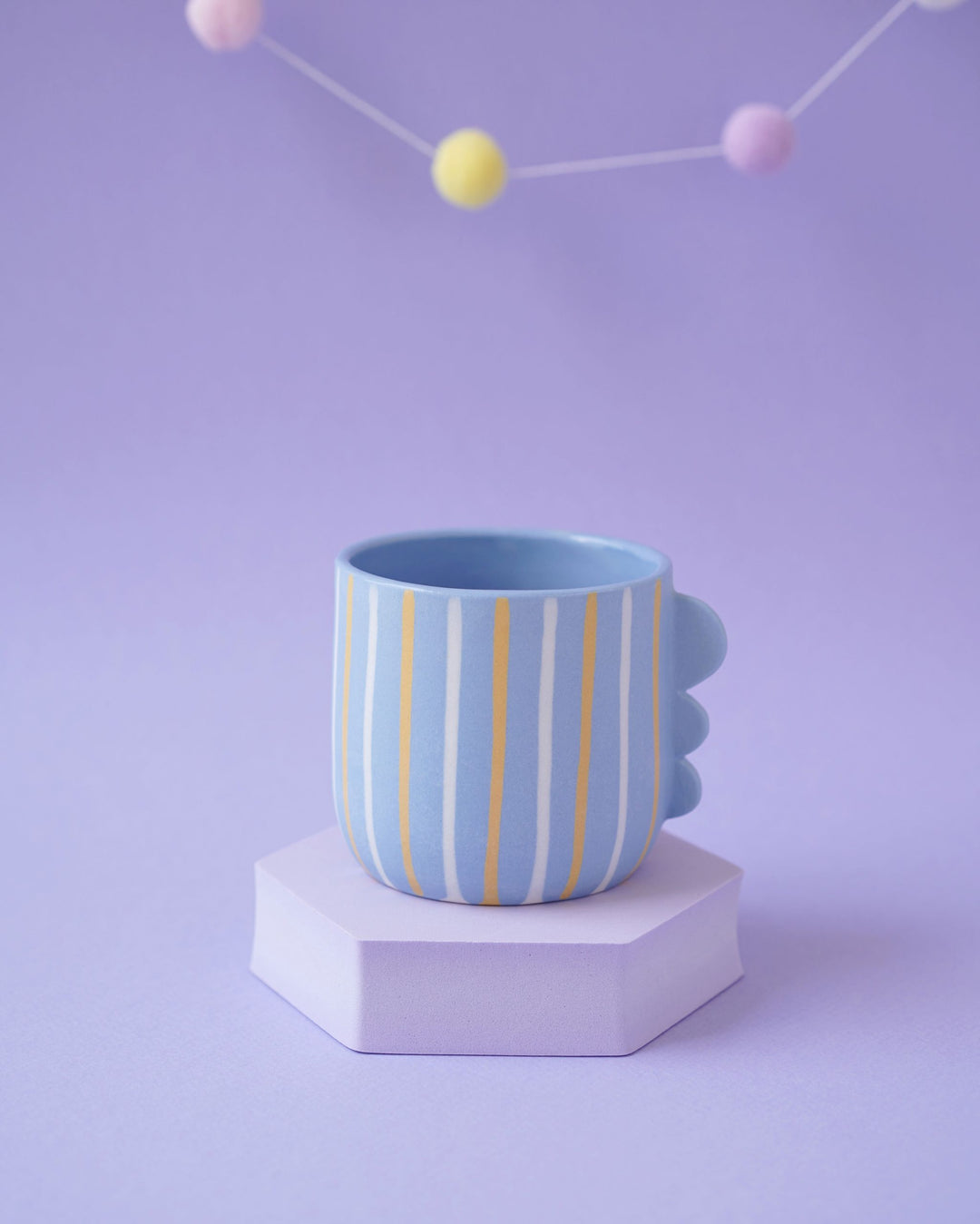 Mug "Blue Striped Dino"