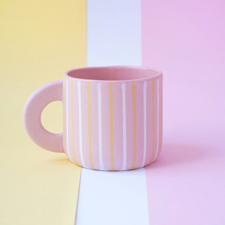 Mug "Pink Striped Dee"