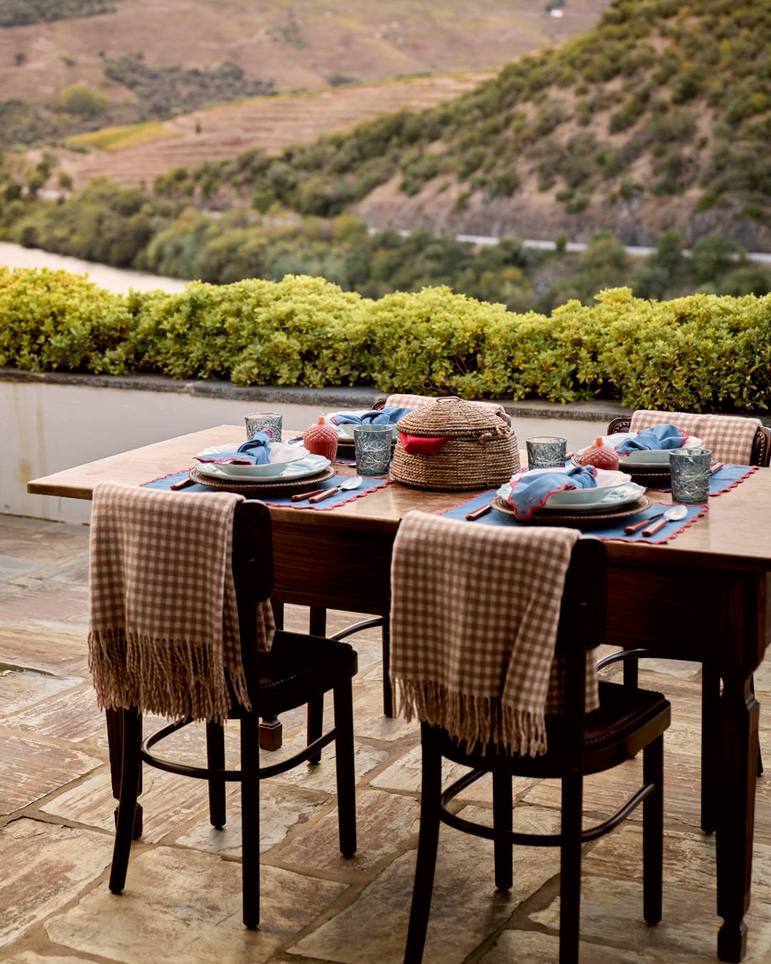 Porto, Blue and Red Placemat