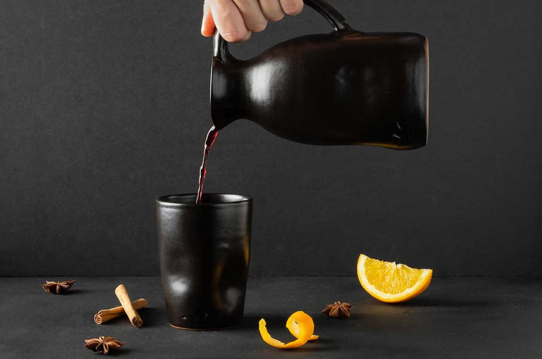 Carafe - Medium - Céramique - Noir mat