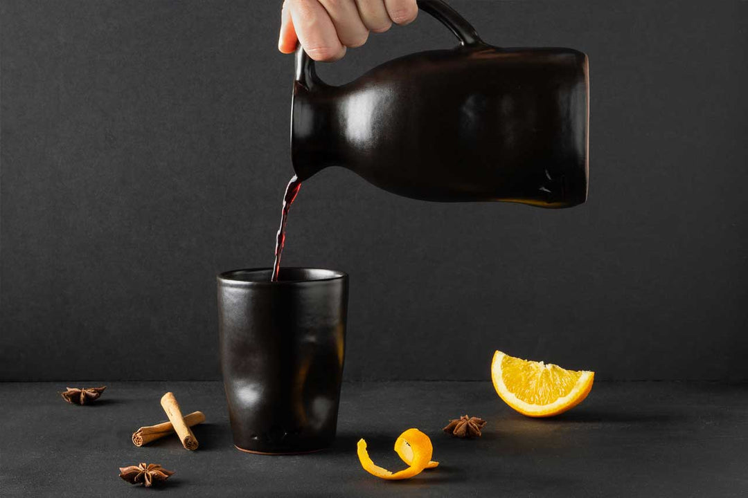 Carafe - Medium - Céramique - Noir mat