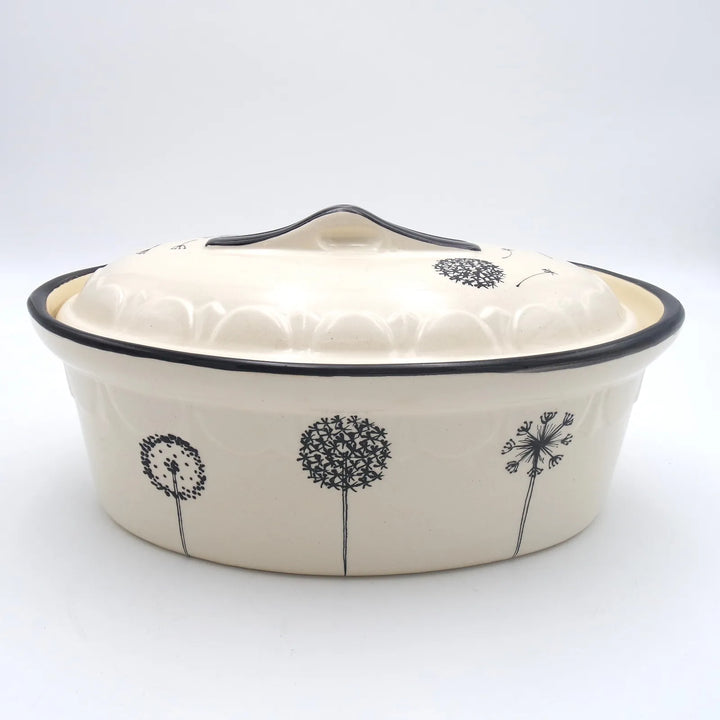 Terrine ovale éole  Poterie Beck