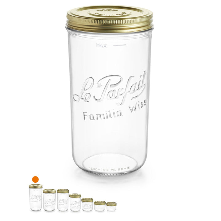 Terrine Le Parfait Familia Wiss 1500 g - ø 110 mm - Fermée