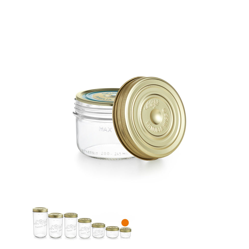 Terrine Le Parfait Familia Wiss 200g - ø 82 mm - Ouvert