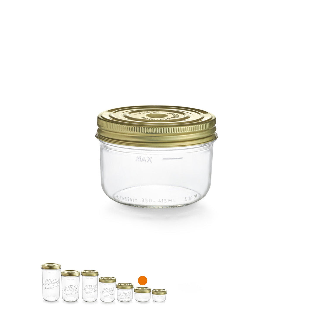 Terrine Le Parfait Familia Wiss 350 g - ø 100 mm - Fermée