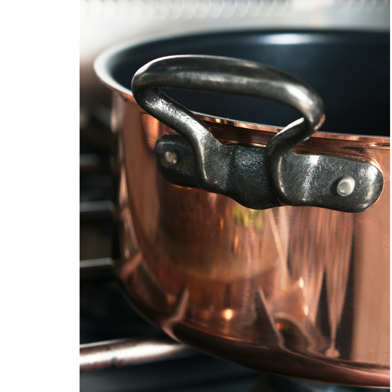 Faitout en cuivre céramique induction Faitouts Baumalu