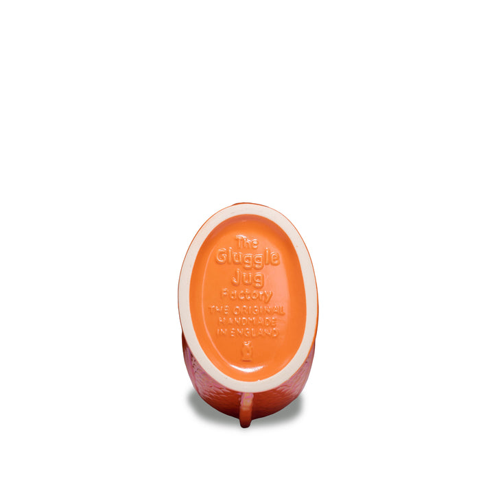 Authentic "Glouglou" fish carafe | Iridescent orange