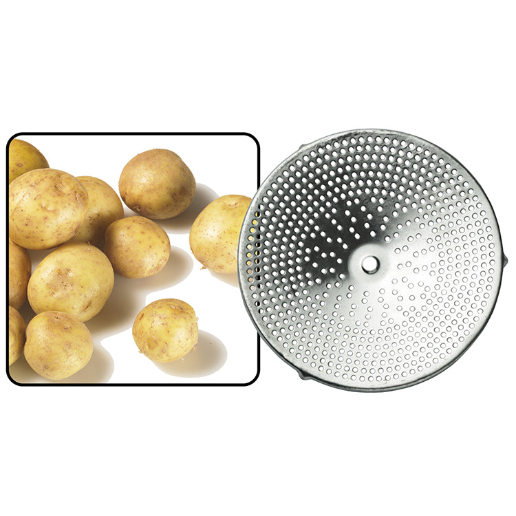 Grille de Passe-légumes moyens trous 2.5mm pour passe-légumes 24cm Passe-légumes Guillouard