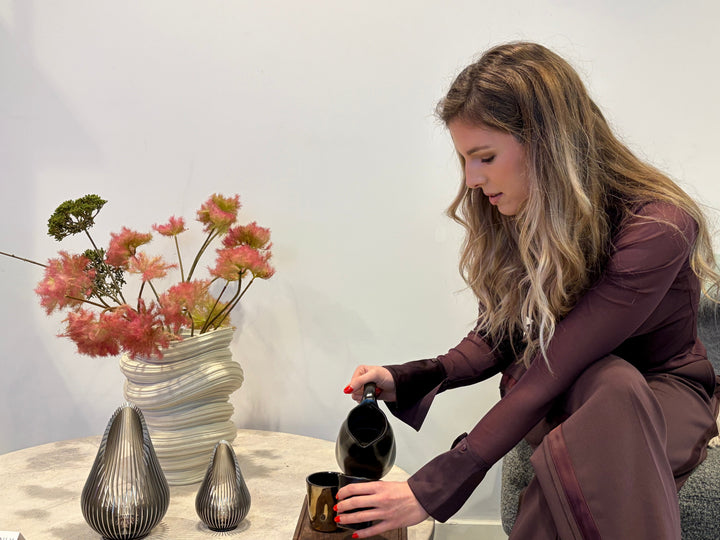 Carafe - Medium - Céramique - Noir mat