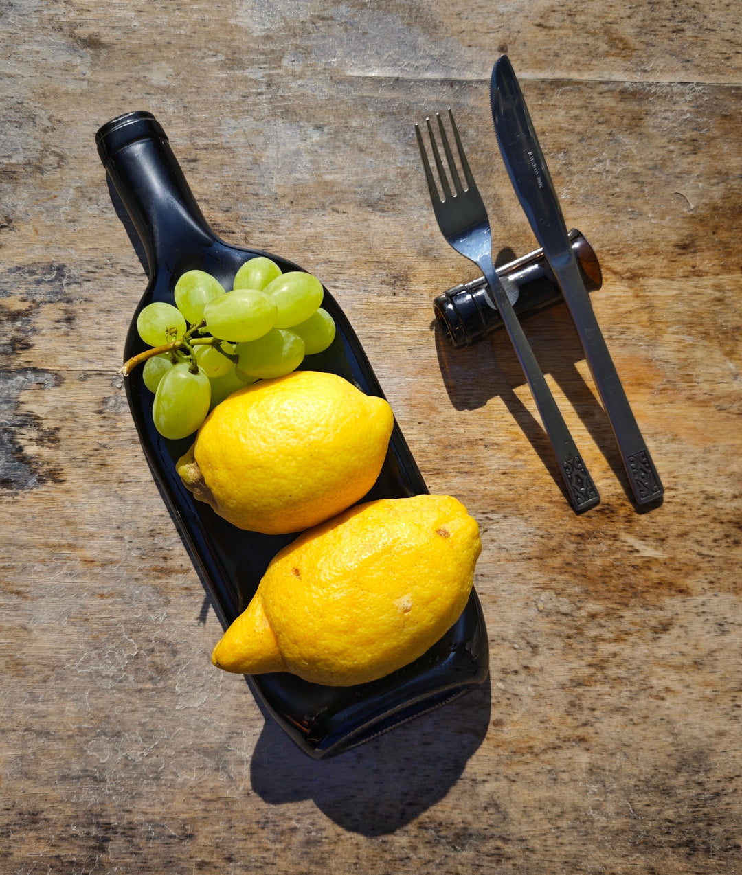 Repose-couverts en verre recyclé