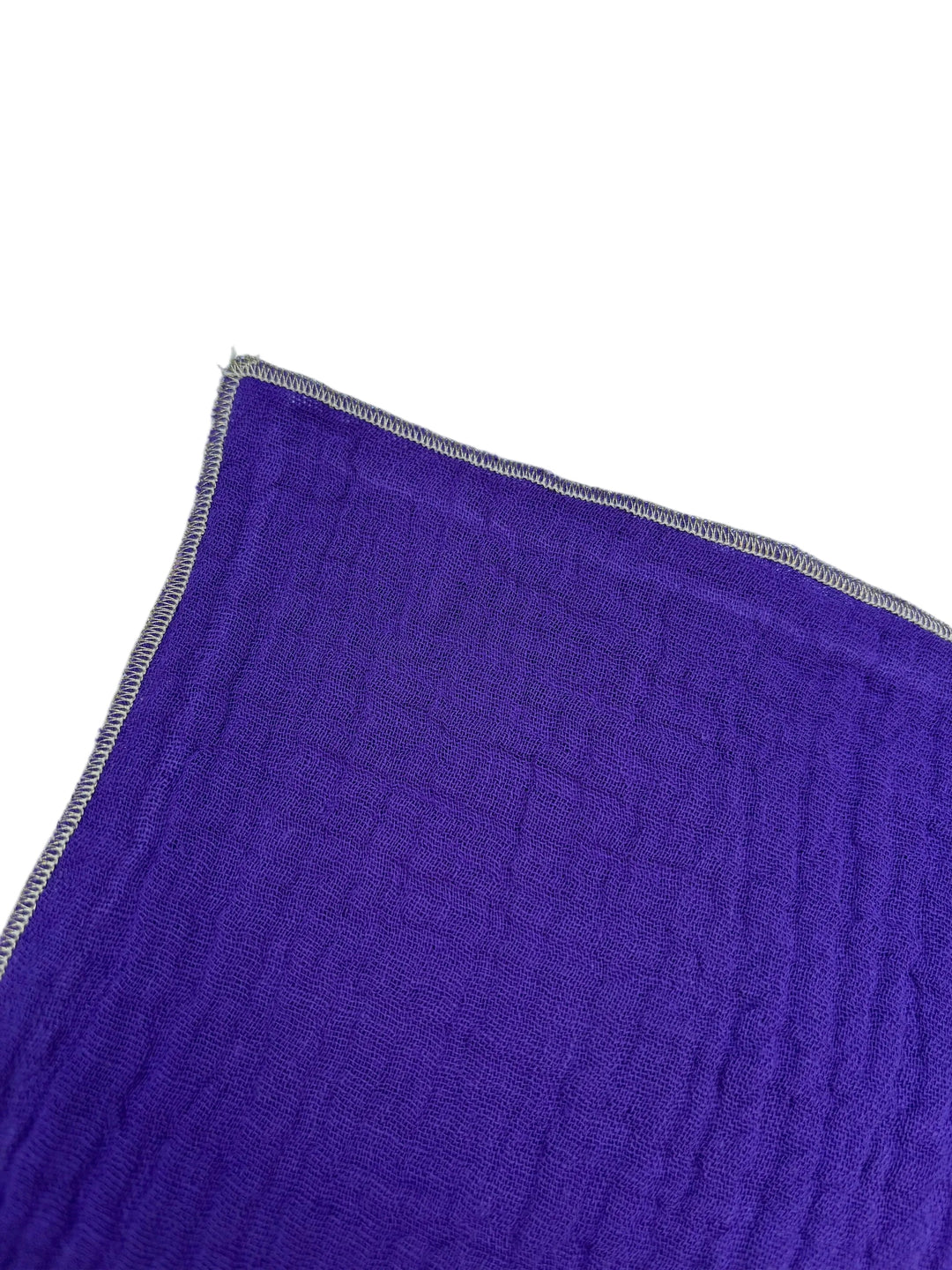 Set of 4 Napkins – Cotton Gauze – Leopard, camel and purple – 40x40 cm