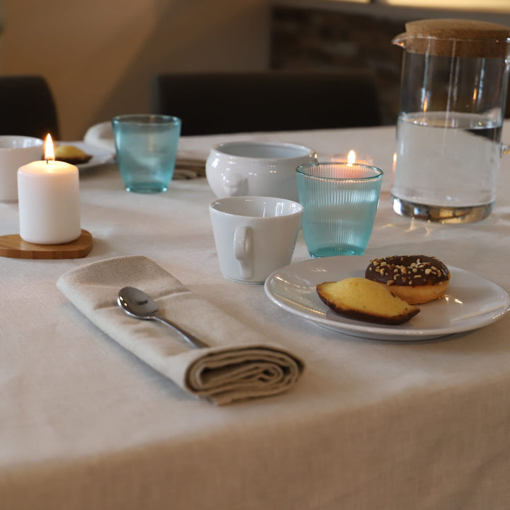 Nappe 100% lin naturel LINELLE - Made in France Nappes Linandelle