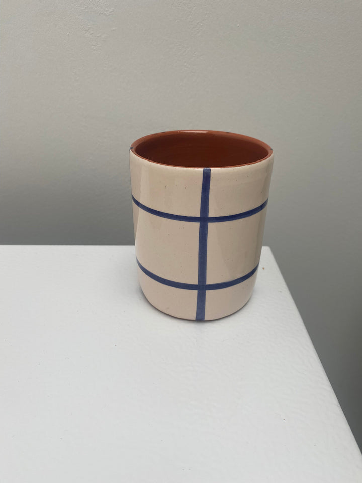 Tasse quadrillées - Made in Portugal