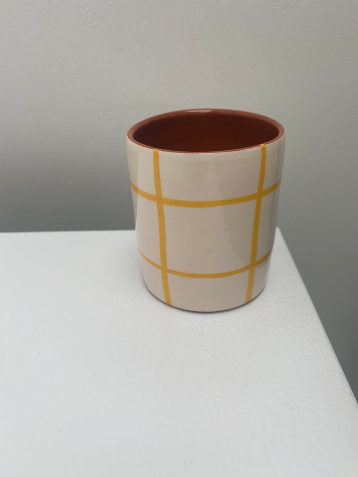 Tasse quadrillées - Made in Portugal